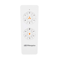Orbegozo CP 114132 Ventilateur de Plafond Moderne - Moteur DC Puissant - Lumière LED Réglable - Fonction Réversible pour Hiver e