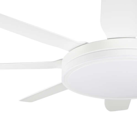 Orbegozo CP 133140 Ventilateur de Plafond Moderne et Efficace - Moteur DC Puissant - Lumière LED Réglable - Fonction Réversible