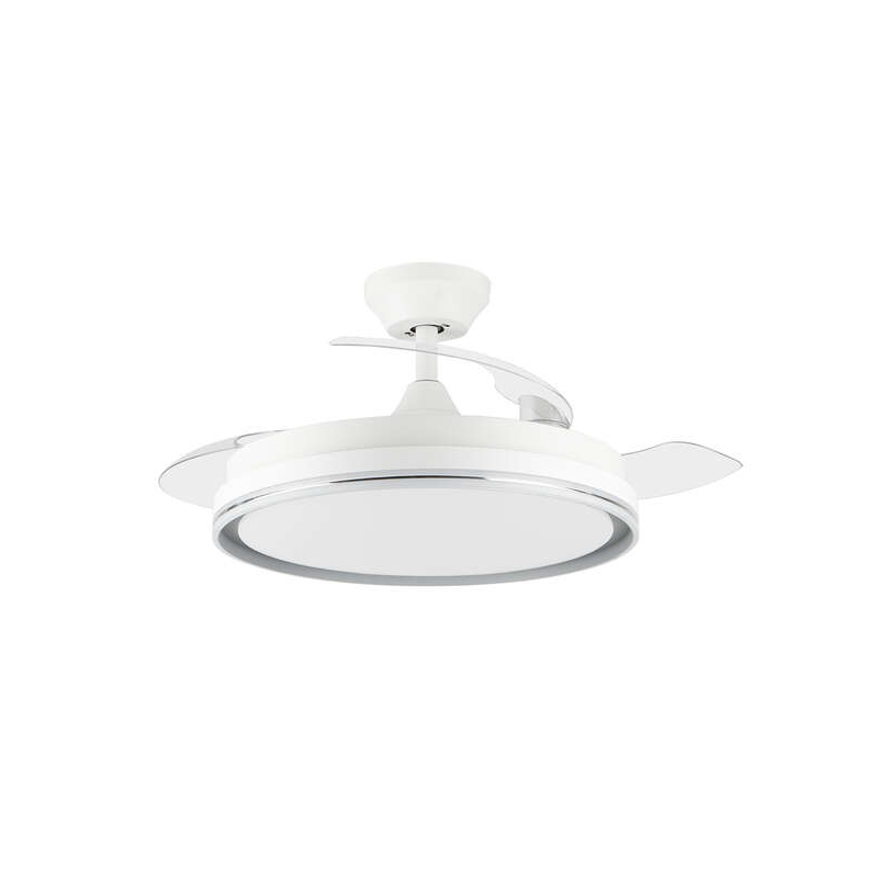 Orbegozo CP 135105 Ventilateur de Plafond Elegance Efficace et Silencieux - Éclairage LED - Télécommande - Système Réversible -