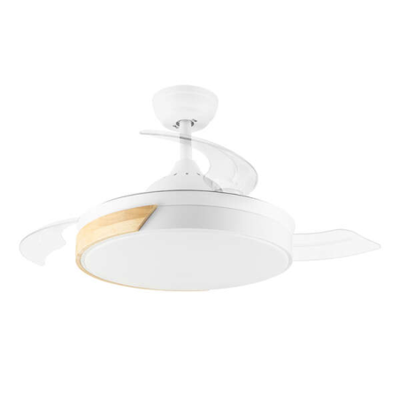 Orbegozo CP 136105 Ventilateur de Plafond Elegance Ventilateur de Plafond au Design élégant et Fonctionnalité Optimale - Pales R
