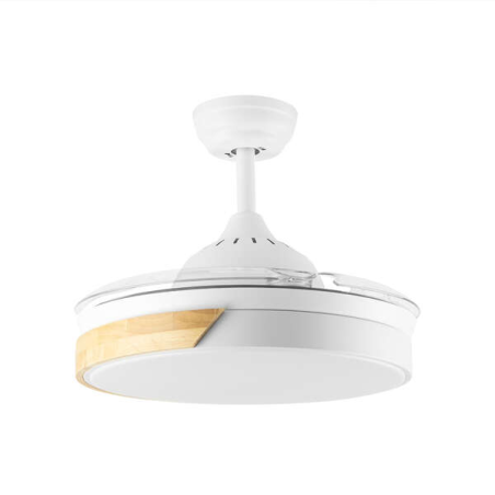Orbegozo CP 136105 Ventilateur de Plafond Elegance Ventilateur de Plafond au Design élégant et Fonctionnalité Optimale - Pales R