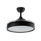Orbegozo CP 137105 Ventilateur de Plafond Elegance Efficace et Silencieux - Pales Rétractables - Moteur DC - Lumière LED - Téléc