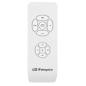 Orbegozo CP 72120 Ventilateur de Plafond en Acier Inoxydable - Pales Argentées - Système de Ventilation Réversible - Télécommand
