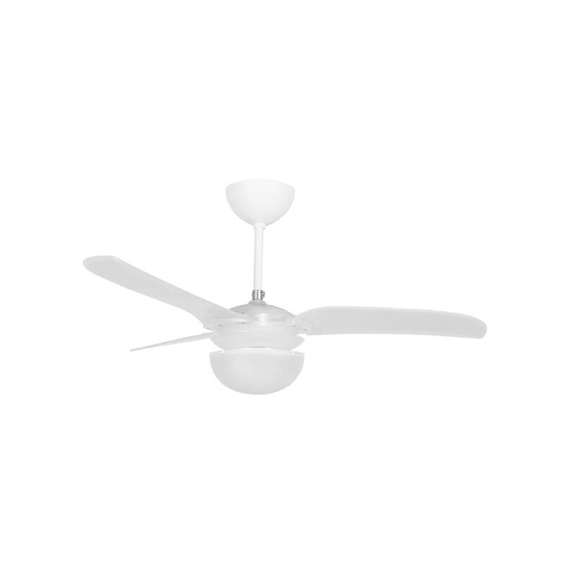 Orbegozo CP 75120 Ventilateur de Plafond Élégant et Fonctionnel - Idéal pour les Petits Espaces - Silencieux - 3 Vitesses - Télé