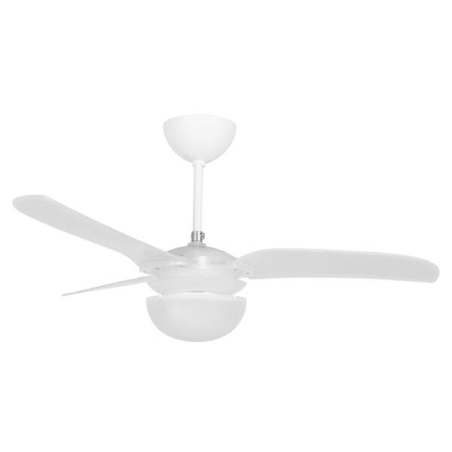 Orbegozo CP 75120 Ventilateur de Plafond Élégant et Fonctionnel - Idéal pour les Petits Espaces - Silencieux - 3 Vitesses - Télé