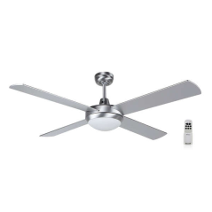 Orbegozo CP 77132 Silver Ventilateur de Plafond - Silencieux et Efficace - Télécommande - Économies d'énergie - Élégance et Conf