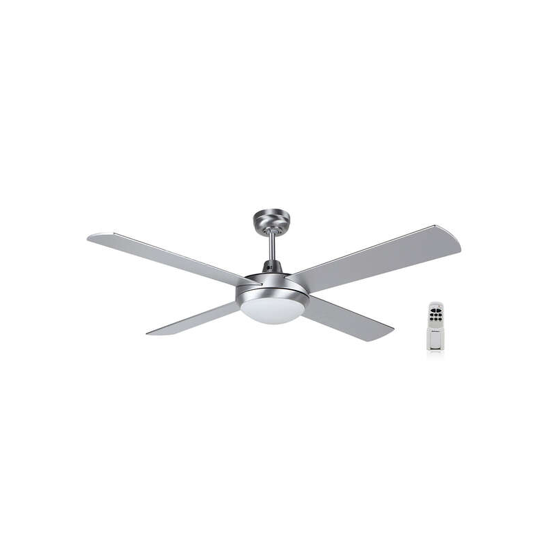 Orbegozo CP 77132 Silver Ventilateur de Plafond - Silencieux et Efficace - Télécommande - Économies d'énergie - Élégance et Conf