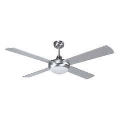 Orbegozo CP 77132 Silver Ventilateur de Plafond - Silencieux et Efficace - Télécommande - Économies d'énergie - Élégance et Conf