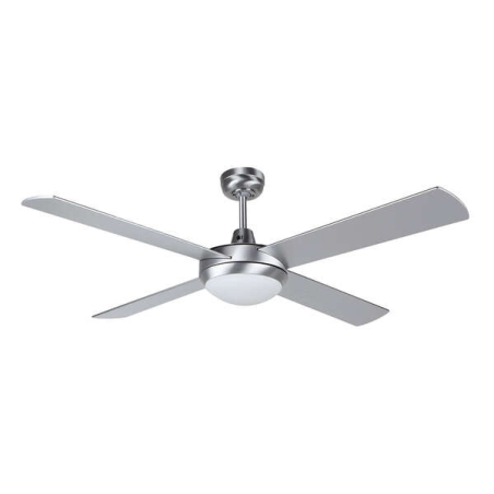 Orbegozo CP 77132 Silver Ventilateur de Plafond - Silencieux et Efficace - Télécommande - Économies d'énergie - Élégance et Conf