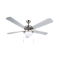 Orbegozo CP 83132 Ventilateur de plafond avec lumière - Silencieux et efficace - 5 pales réversibles - 3 vitesses de ventilation