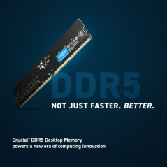 Mémoire RAM Crucial DDR5 16 Go 5600 MHz CL46 DIMM