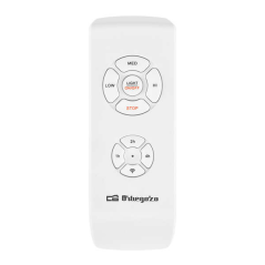 Ventilateur de plafond Orbegozo CP 91120 inox argent réversible