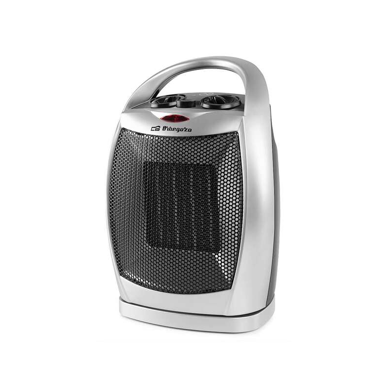 Orbegozo CR 5021 Chauffage Oscillant Céramique - Puissance 1500W - Thermostat Réglable - Fonction Ventilateur - Protection Anti-