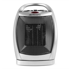 Orbegozo CR 5021 Chauffage Oscillant Céramique - Puissance 1500W - Thermostat Réglable - Fonction Ventilateur - Protection Anti-