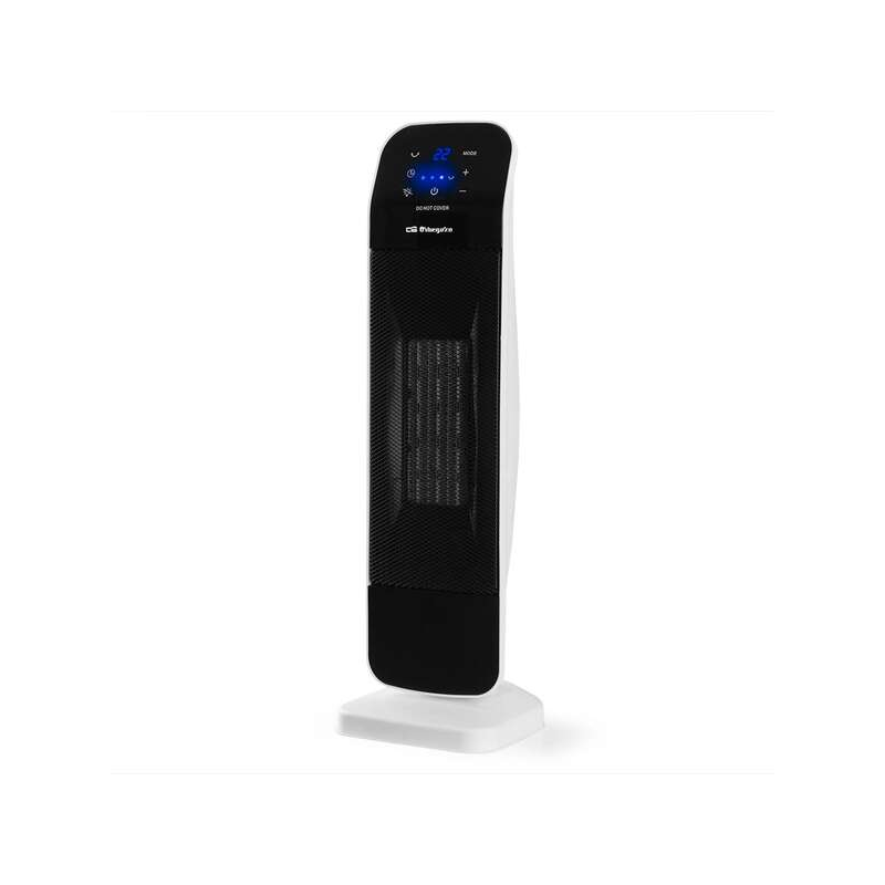 Orbegozo CR 5029 Tour chauffante compacte en céramique - Puissante et sûre - Fonction oscillante - Télécommande - 3 modes de fon