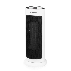 Tour chauffante en céramique Orbegozo CR 5033 - Chaleur homogène et sûre - Puissance 2000 W - Fonction oscillante - Sélecteur de