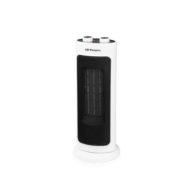 Tour chauffante en céramique Orbegozo CR 5033 - Chaleur homogène et sûre - Puissance 2000 W - Fonction oscillante - Sélecteur de