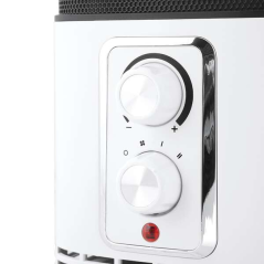 Chauffage Orbegozo CR 6025 Enviroheat - Chauffage 360° - Puissance 1500W - Design Moderne - Thermostat Réglable - Mode Ventilate