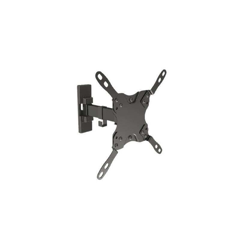Cromad Support Mural avec Bras pour TV 13"-42" - Pivotant, Inclinable - Poids Max 20Kg - VESA 200x200mm