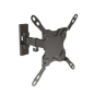 Cromad Support Mural avec Bras pour TV 13"-42" - Pivotant, Inclinable - Poids Max 20Kg - VESA 200x200mm