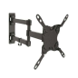 Cromad Support Mural avec Bras Articulé pour TV 13"-42" - Pivotant, Inclinable et Déployable - Poids Max 20Kg - VESA 200x200mm