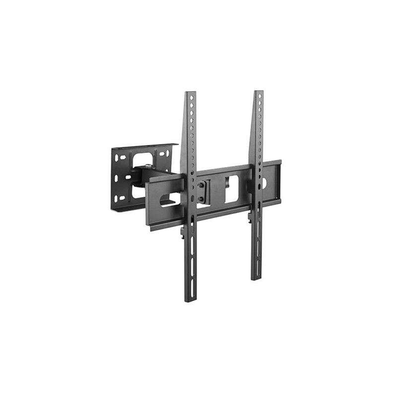 Cromad Support Mural avec Bras pour TV 32"-55" - Pivotant, Inclinable - Poids Max 25Kg - VESA 400x400mm
