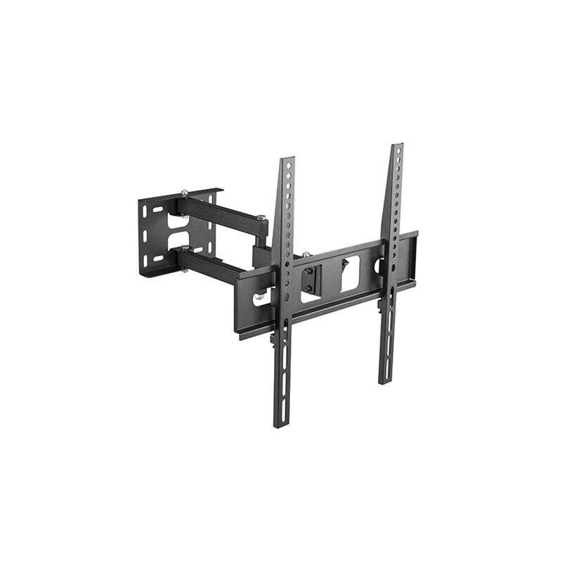 Cromad Support Mural avec Bras Articulé pour TV 32"-55" - Pivotant, Inclinable et Déployable - Poids Max 35Kg - VESA 400x400mm
