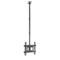 Cromad Support Plafond pour TV 32"-70" - Inclinable et Pivotant - Gestion des Câbles - Poids Max 50kg - VESA 400x400mm