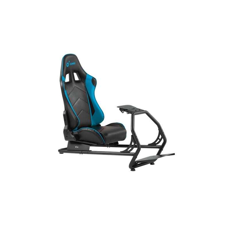 Siège de simulateur de course Cromad R2 - Support pour pédales et volant - Entièrement réglable - Robuste - Max. 100kg