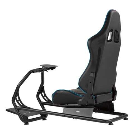 Siège de simulateur de course Cromad R2 - Support pour pédales et volant - Entièrement réglable - Robuste - Max. 100kg