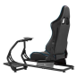 Siège de simulateur de course Cromad R2 - Support pour pédales et volant - Entièrement réglable - Robuste - Max. 100kg