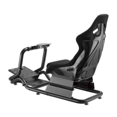 Siège de simulateur de course Cromad Pro R3 - Support pour pédales et volant - Entièrement réglable - Robuste - Max. 130kg