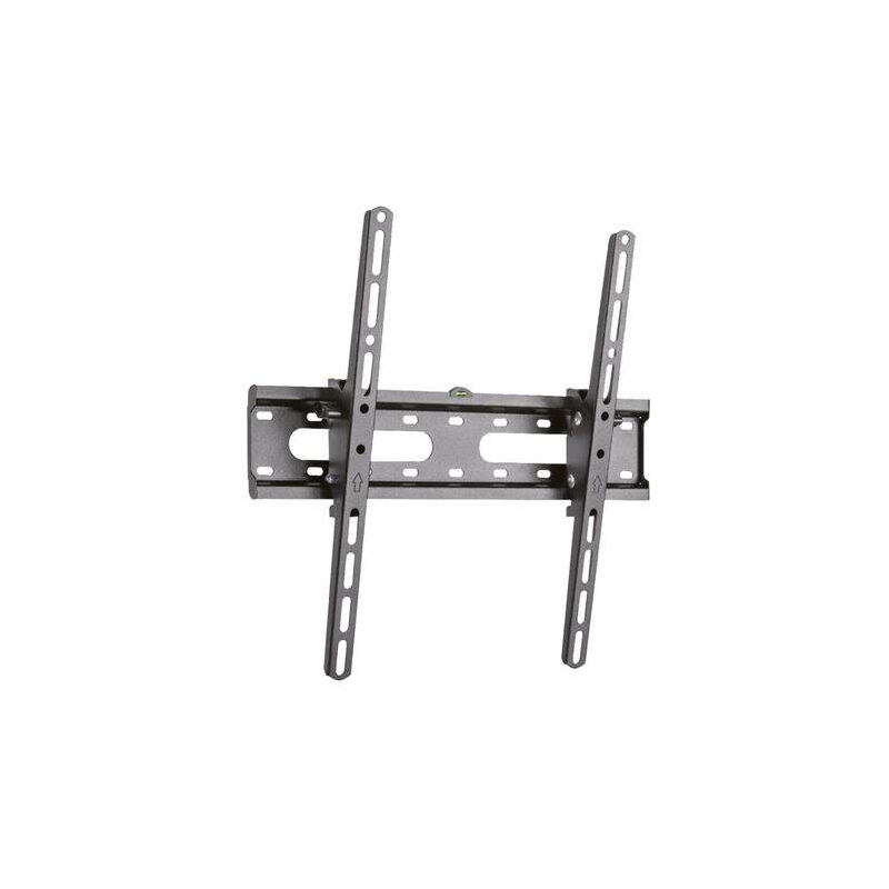 Cromad Support Mural Fixe pour TV 32"-55" - Inclinable - Niveau d'encastrement - Poids Max 45Kg - VESA 400X400mm