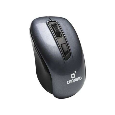 Souris sans fil Cromad - Portée jusqu'à 10 mètres - Comprend un mini récepteur USB - Autonomie maximale de la batterie, jusqu'à