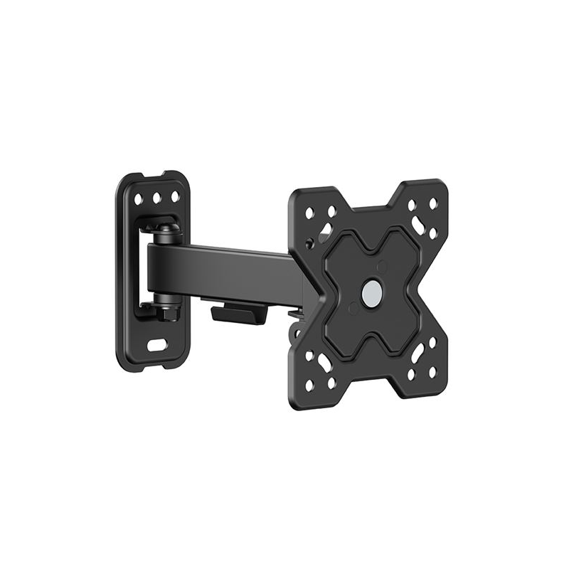 Support mural pour téléviseur Cromad avec bras articulé pour téléviseur de 13 à 32 pouces - Pivotant, inclinable et extensible -