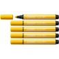 Lot de 5 Marqueurs Stabilo Pen 68 MAX Jaune