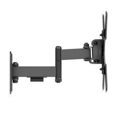Support mural pour téléviseur Cromad avec bras articulé pour téléviseur de 13 à 43 pouces - Pivotant, inclinable et double exten