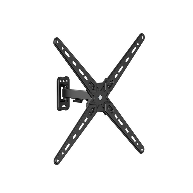 Support mural pour téléviseur Cromad avec bras articulé pour téléviseur de 13 à 55 pouces - Pivotant, inclinable et extensible -