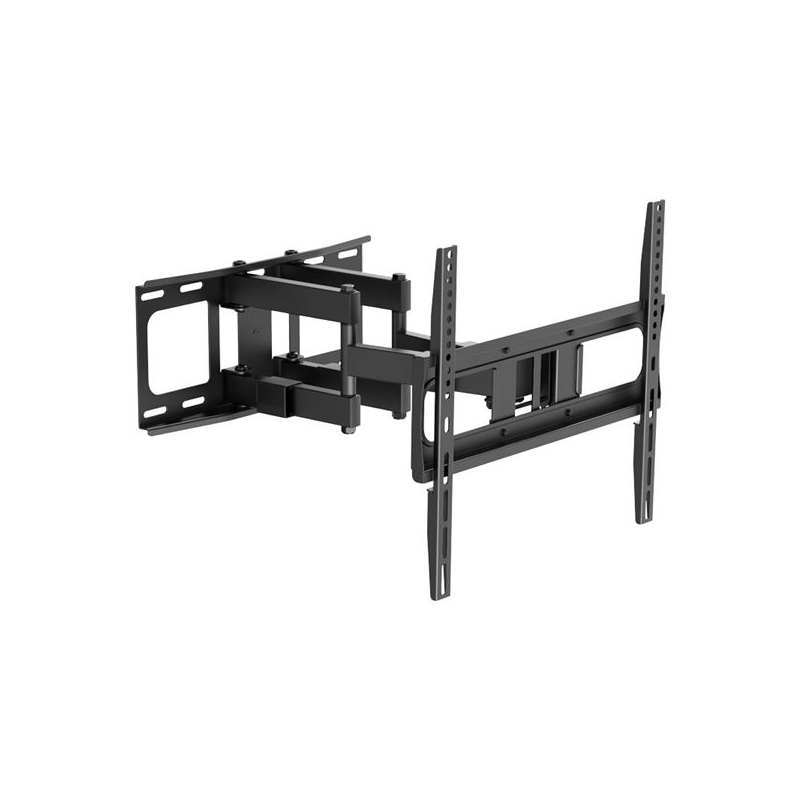 Support mural pour téléviseur Cromad à double bras articulé pour téléviseur de 32 à 75 pouces - Pivotant, inclinable et extensib