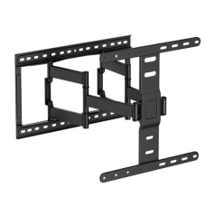 Support mural à double bras articulé Cromad pour téléviseur de 37 à 75 pouces - Pivotant, inclinable et extensible - Poids max.