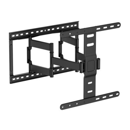 Support mural à double bras articulé Cromad pour téléviseur de 37 à 75 pouces - Pivotant, inclinable et extensible - Poids max.