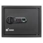 Coffre-fort électronique Cromad - Niveau de sécurité élevé - 4 à 8 chiffres - Empreinte digitale - Charnières cachées - Clé de s