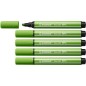 Lot de 5 Marqueurs Stabilo Pen 68 MAX Vert clair
