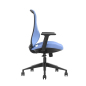 Chaise de bureau Cromad Senior SE1700 - Hauteur réglable avec vérin à gaz à 4 niveaux - Support lombaire réglable - Siège en mou