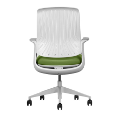 Chaise de bureau Cromad Senior SE1800 - Hauteur réglable avec vérin à gaz de grade 4 - Dossier en matériau élastique antibactéri