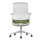 Chaise de bureau Cromad Senior SE1800 - Hauteur réglable avec vérin à gaz de grade 4 - Dossier en matériau élastique antibactéri