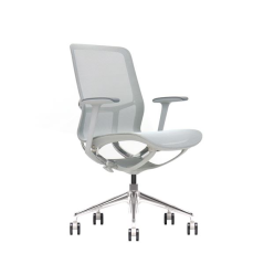 Fauteuil de bureau Cromad Gama Sense Elegance - Vérin à gaz de grade 4 - Dossier ergonomique - Maille élastique 3D respirante -