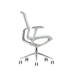 Fauteuil de bureau Cromad Gama Sense Elegance - Vérin à gaz de grade 4 - Dossier ergonomique - Maille élastique 3D respirante -