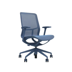 Fauteuil de bureau Cromad Gama Sense Elegance - Vérin à gaz de grade 4 - Dossier ergonomique - Maille élastique 3D respirante -