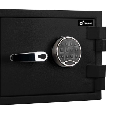 Coffre-fort Cromad E14450 - Certification européenne ECB.S niveau S2 - Serrure électronique à clavier EASTHOUSE - Acier massif h